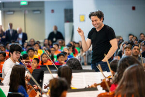 Gustavo Dudamel Conducting YOLA Students