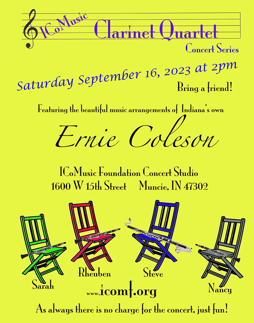 Ernie Coleson Clar. Qt. Concert