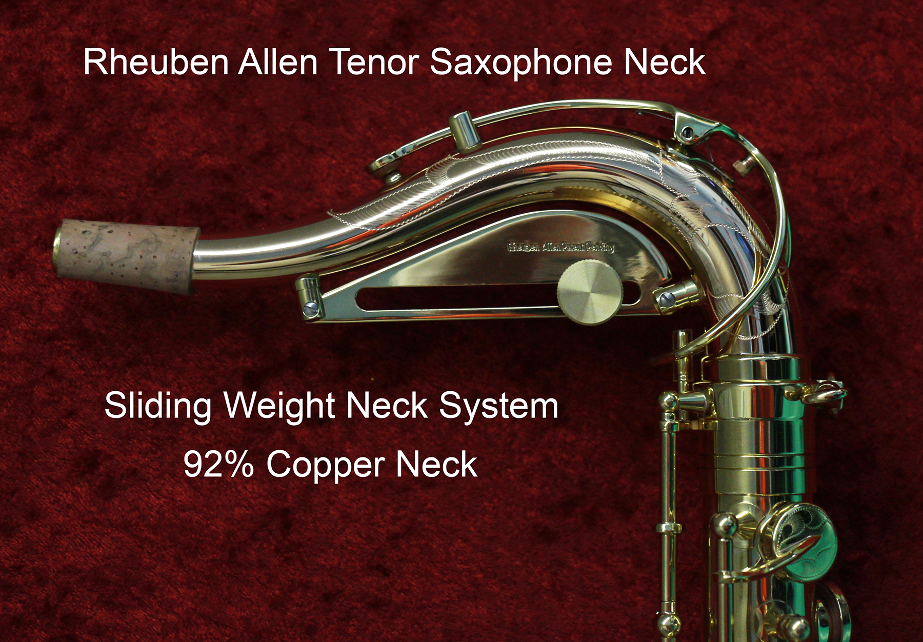 Rheuben Allen Sliding Neck Weight System with US Patent