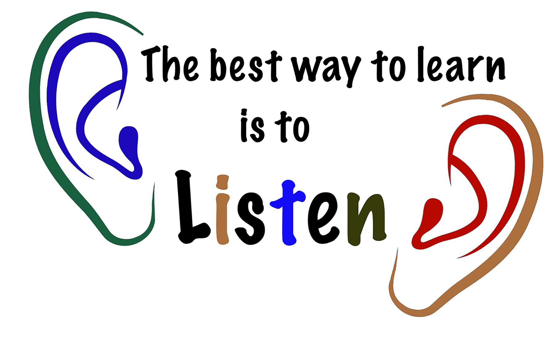 The best way to learn is to Listen