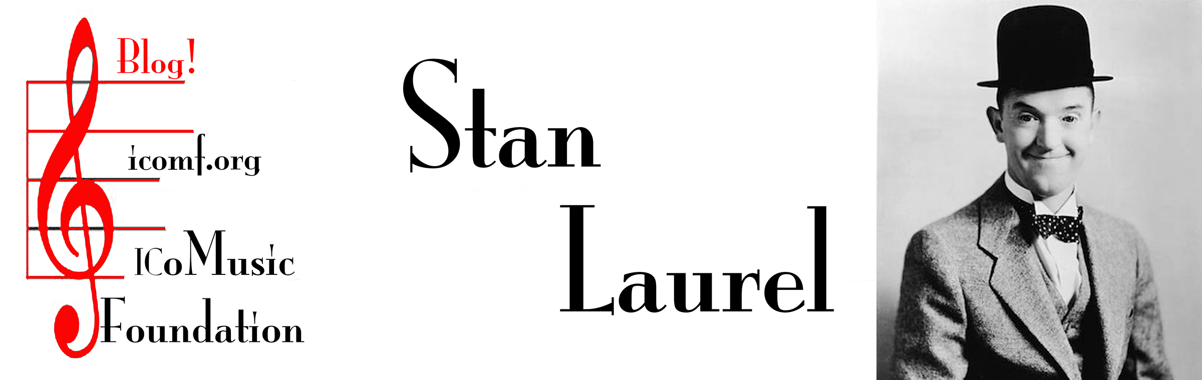 Stan Laurel Blog Banner