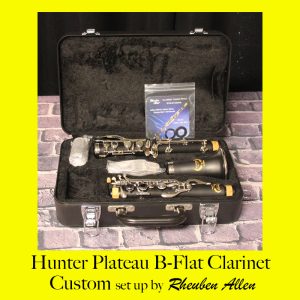 Hunter Plateau B-Flat Clarinet custom set up by Rheuben Allen