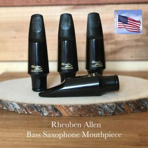 Rheuben Allen Bass Saxophone Hard Rubber Mouthpiece made in the USA