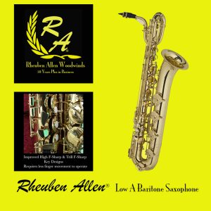 Rheuben Allen low A Baritone Saxophone