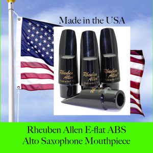RTheuben Allen E-Flat ABS Alto Saxophone mouthpiece made in the USA